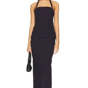 Lioness 1999 Halter Black Dress XS